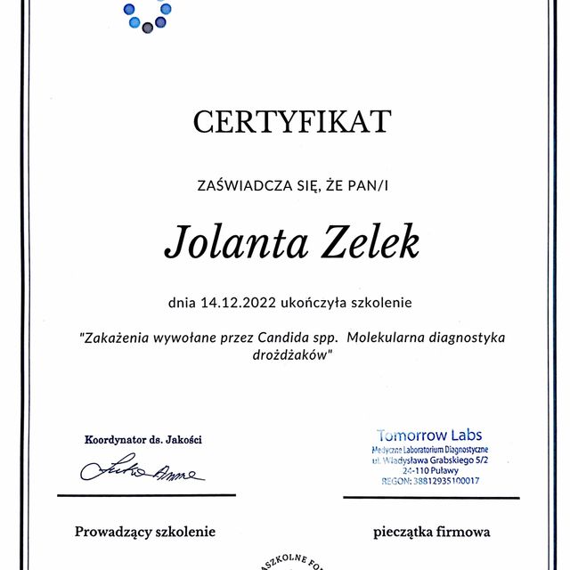 Powiększ obraz: certificate 10