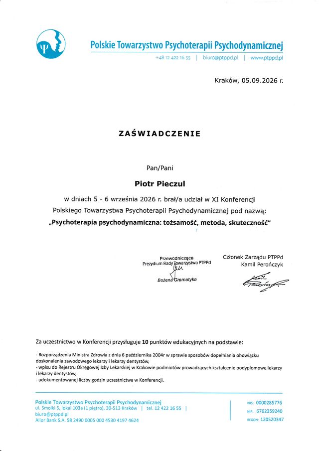 Powiększ obraz: Ośrodek Spotkań i Psychoterapii Pieczul i Nakielska