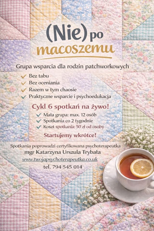 Powiększ obraz: Psychoterapia Katarzyna Trybała