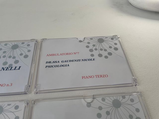 Ingrandire l'immagine: Studio privato -  Nicole Gaudenzi