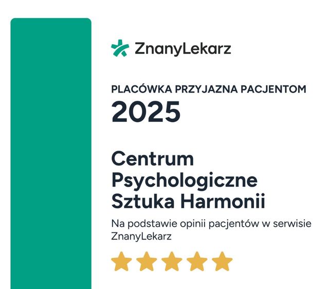 Powiększ obraz: Centrum Psychologiczne Sztuka Harmonii