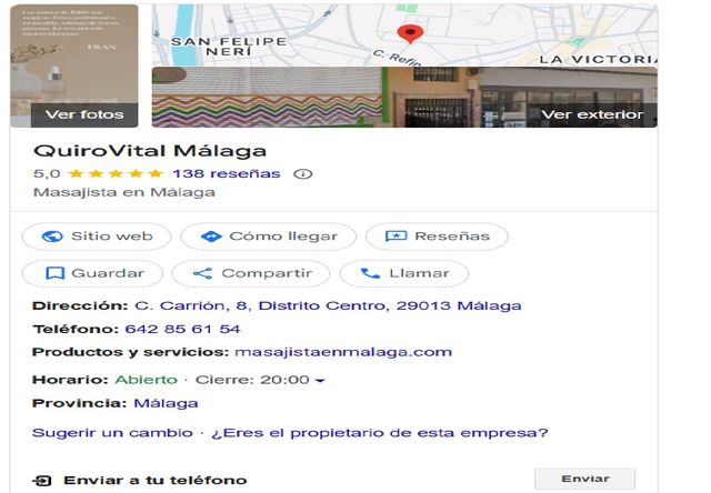 Acercar imagen: Quirovital Málaga