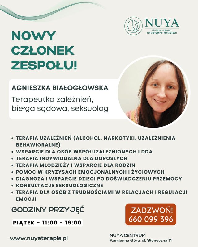 Powiększ obraz: NUYA Centrum Psychologii i Psychoterapii