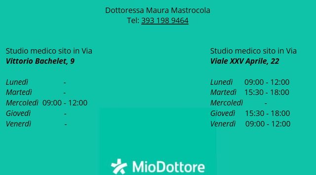 Ingrandire l'immagine: Studio Medico Dott.ssa Mastrocola