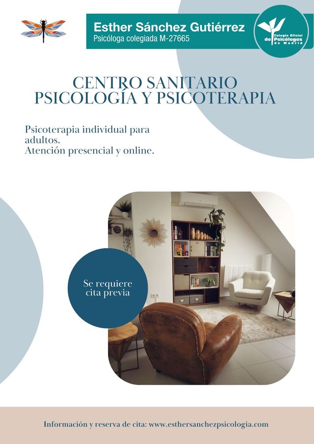 Centro sanitario de psicología y psicoterapia Esther Sánchez Gutiérrez