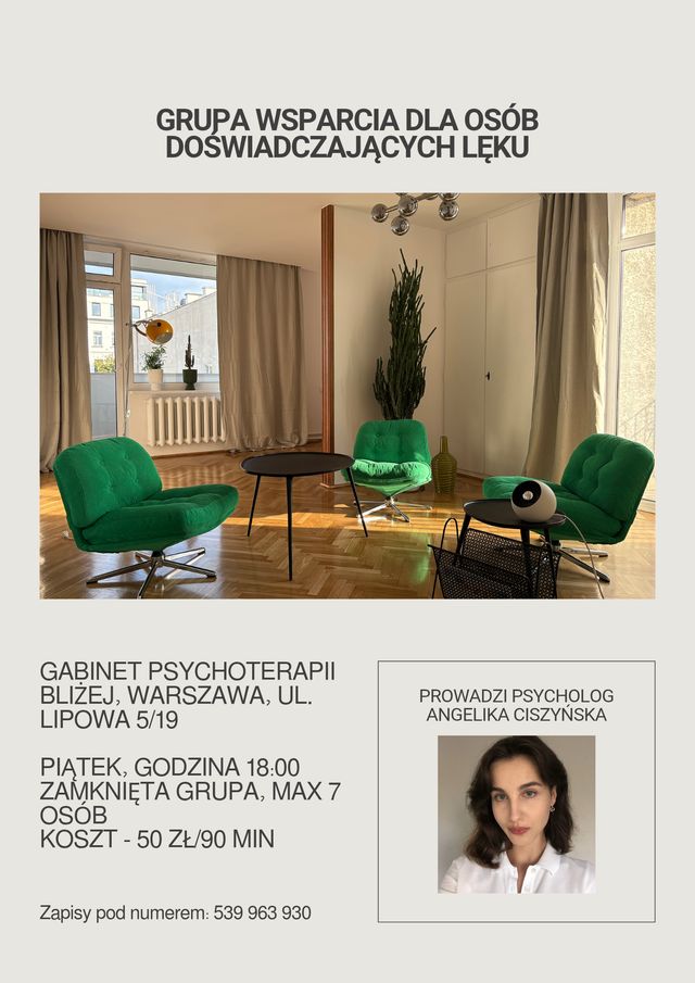 Powiększ obraz: Bliżej Gabinet Psychoterapii