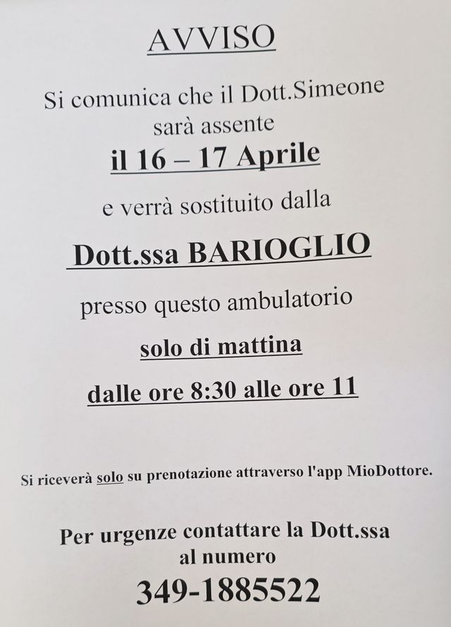Ingrandire l'immagine: Ambulatorio Pediatrico Dr. Simeone