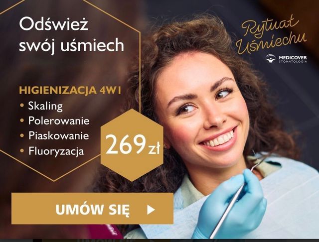 Powiększ obraz: Stomatologia Medicover Kraków Bora-Komorowskiego 25B