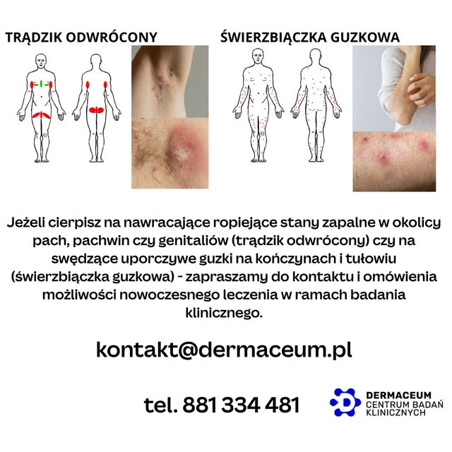 Powiększ obraz: DERMACEUM Centrum Badań Klinicznych