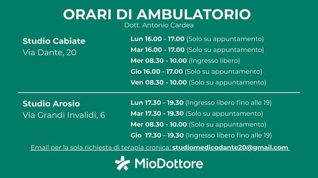 Ingrandire l'immagine: STUDIO DR. ANTONIO CARDEA - CABIATE