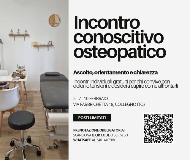 Ingrandire l'immagine: COLLEGNO / Francesca Zucca - Osteopata D.O., Bsc (HONS)