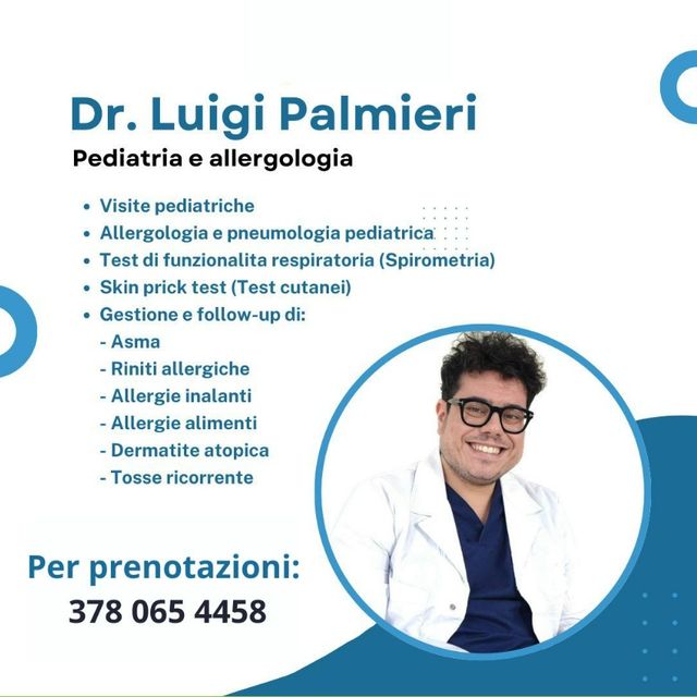 Ingrandire l'immagine: Pronto soccorso pediatrico e ambulatorio di allergologia online - Dott. Palmieri