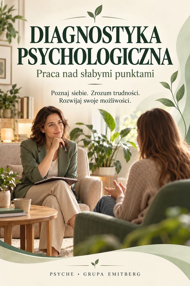 Powiększ obraz: Centrum diagnozy, terapii i wsparcia psychologicznego " GRUPA EMITBERG"