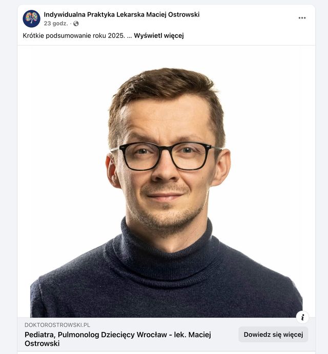 Powiększ obraz: Indywidualna Praktyka Lekarska Maciej Ostrowski