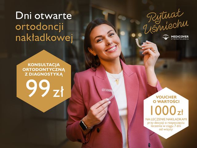 Powiększ obraz: Stomatologia ADDENT Medicover Kraków - Centrum Stomatologii Estetycznej i Ortodoncji