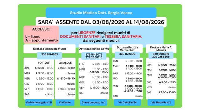 Ingrandire l'immagine: Studio Medico Dott. Sergio Vacca