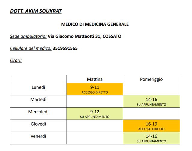 Ingrandire l'immagine: Medicina di Gruppo Cossato