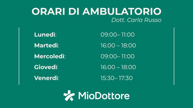 Ingrandire l'immagine: dott.ssa Carla Russo