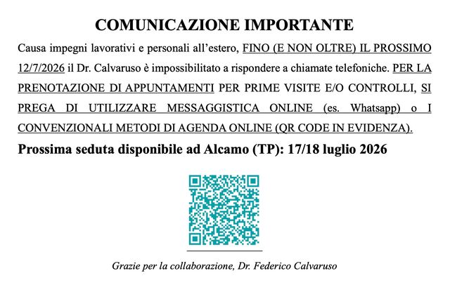 Ingrandire l'immagine: Ambulatorio Privato Federico Calvaruso Otorinolaringoiatra