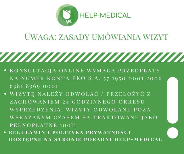 Powiększ obraz: Help-Medical:  Psycholog, Psychoterapeuta, Psychiatra