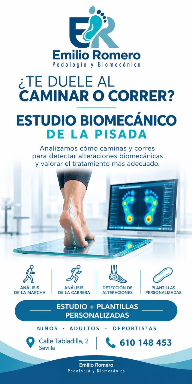 Acercar imagen: Emilio Romero - Podología y Biomecánica.
