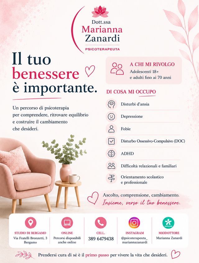 Ingrandire l'immagine: Studio dott.ssa Zanardi Via Bronzetti, 3, Bergamo