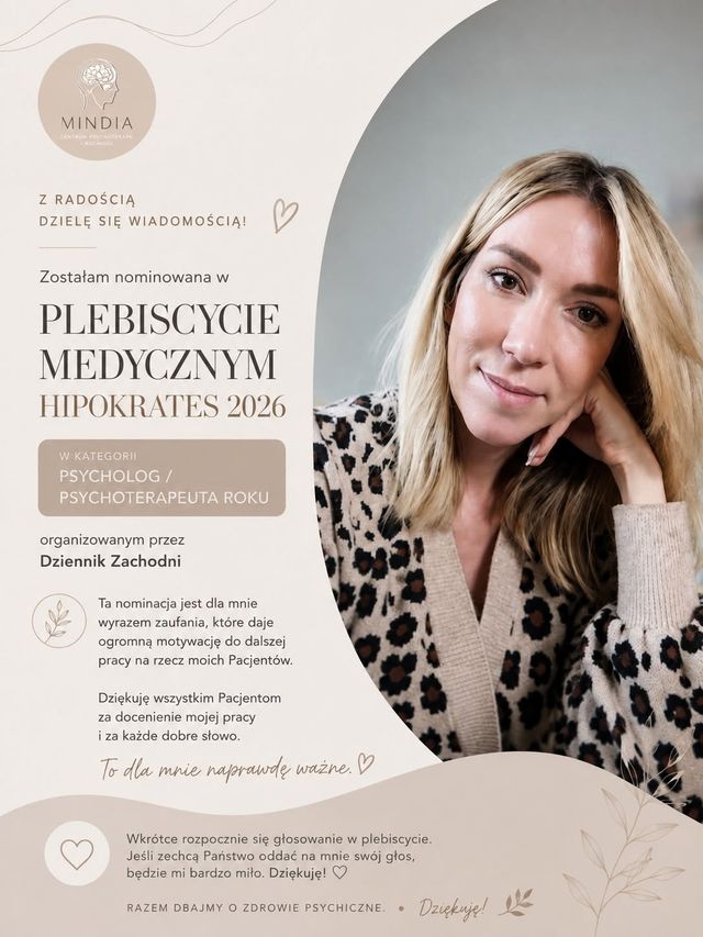 Powiększ obraz: ✅Mindia Centrum Psychoterapii i Rozwoju - Sosnowiec