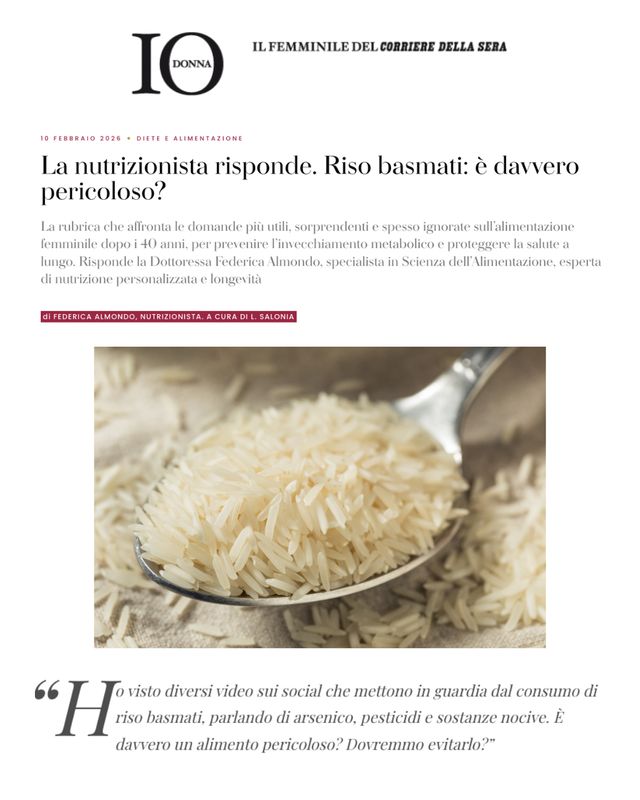 Ingrandire l'immagine: STUDIO ALMONDO - Nutrition & Longevity