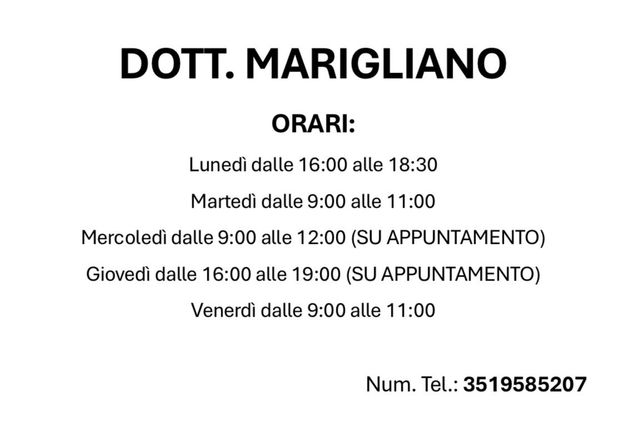 Ingrandire l'immagine: Studio Medico Convenzionato, Dott. Sabato Marigliano