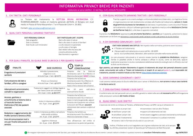 Ingrandire l'immagine: Studio Medico Drssa Bruna Arcidiacona Mascarella