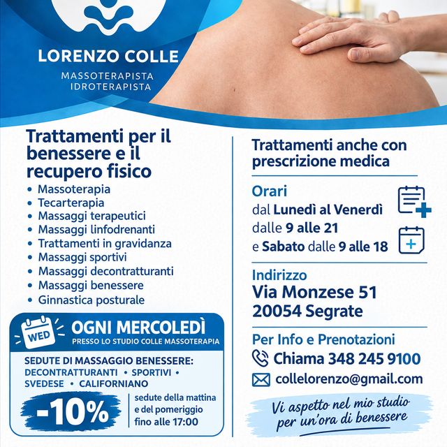 Ingrandire l'immagine: STUDIO  COLLE  MASSOTERAPIA