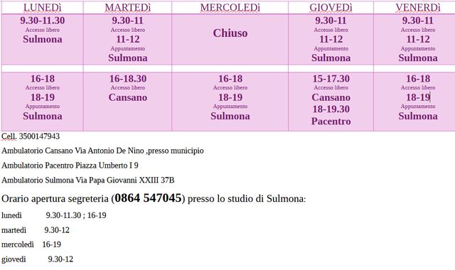 Ingrandire l'immagine: studio Cansano
