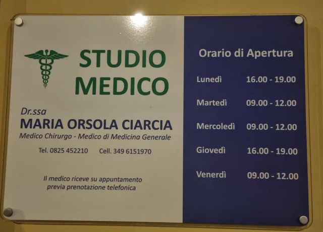 Ingrandire l'immagine: Studio Dott.ssa Maria Orsola Ciarcia