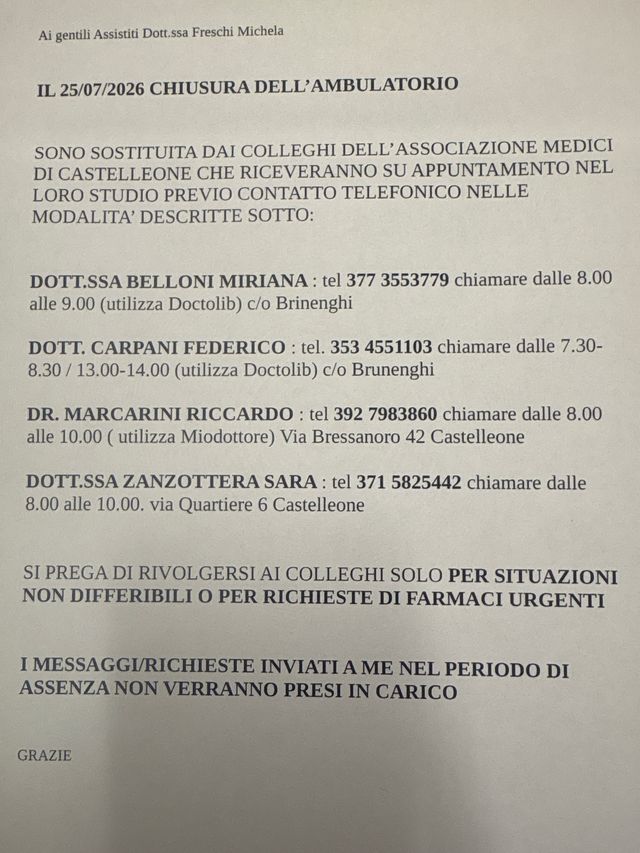 Ingrandire l'immagine: Studio Medico Dott.ssa Freschi