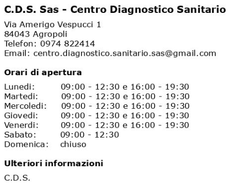 Centro Diagnostico Sanitario