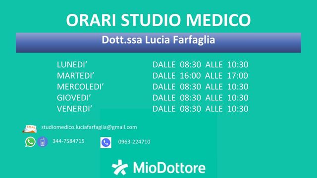 Ingrandire l'immagine: Studio Medico dott.ssa Lucia Farfaglia