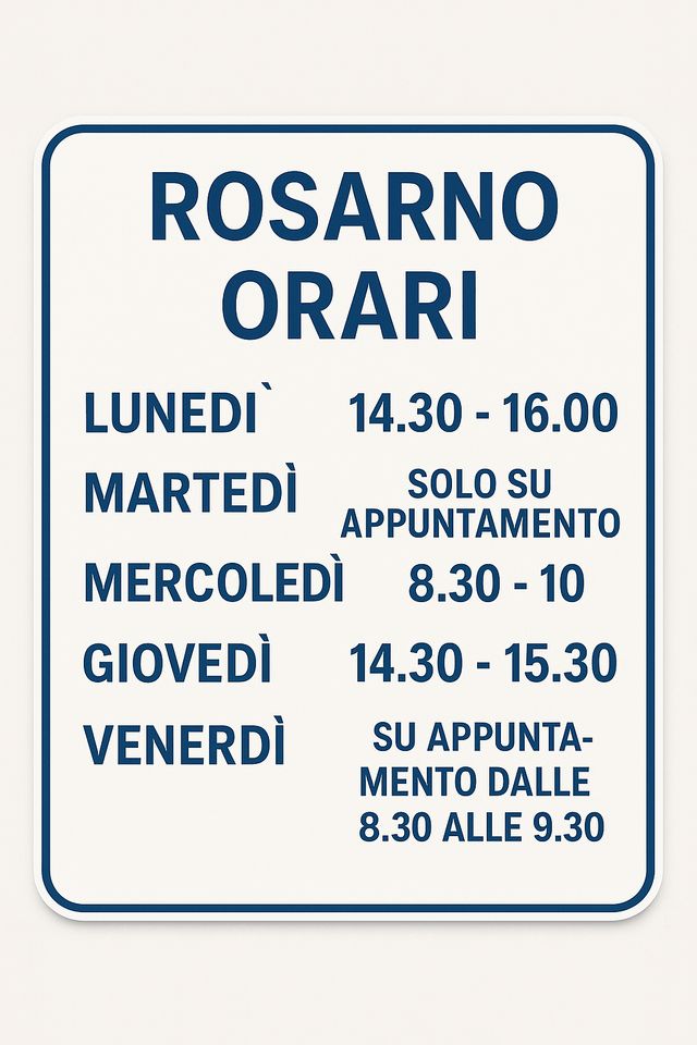 Ingrandire l'immagine: Ambulatorio Rosarno