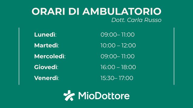 Ingrandire l'immagine: dott.ssa Carla Russo