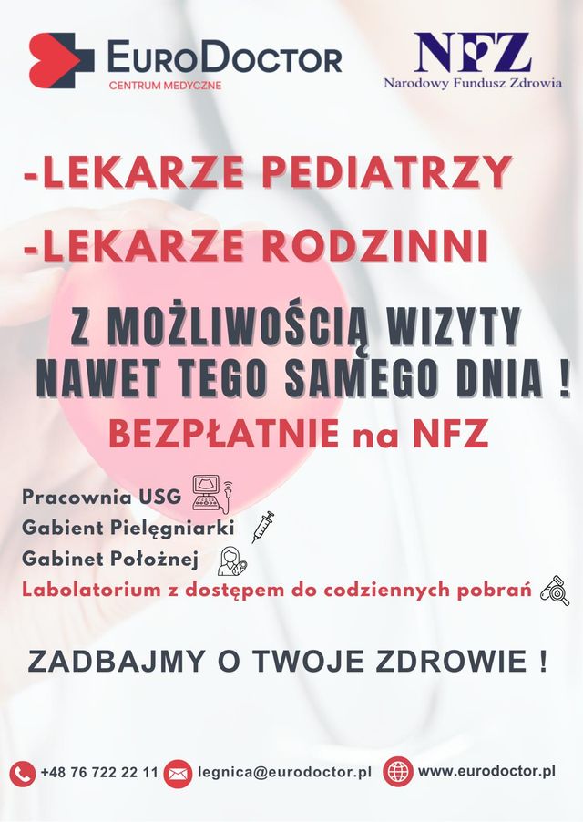 Powiększ obraz: EURODOCTOR Centrum Medyczne Legnica