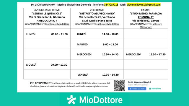 Ingrandire l'immagine: Ambulatorio Centro Le Querciole San Giuliano Terme (Ghezzano) Farmacia Mugnaini