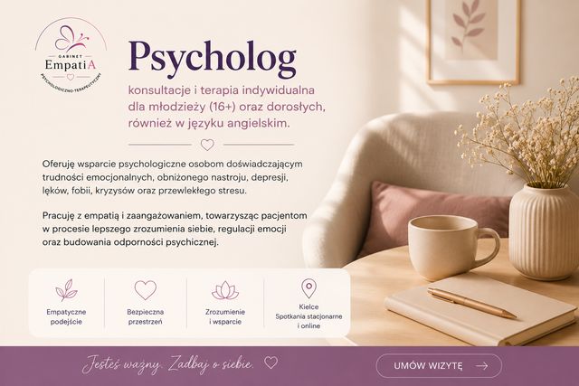 Powiększ obraz: Gabinet Psychologiczno-Terapeutyczny EmpatiA