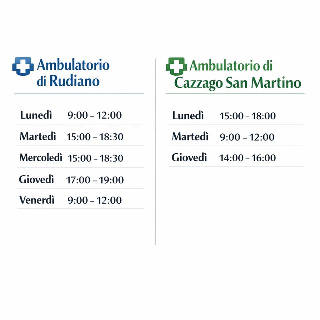 Ingrandire l'immagine: Ambulatorio Cazzago Dott.ssa Duraku Kadrije