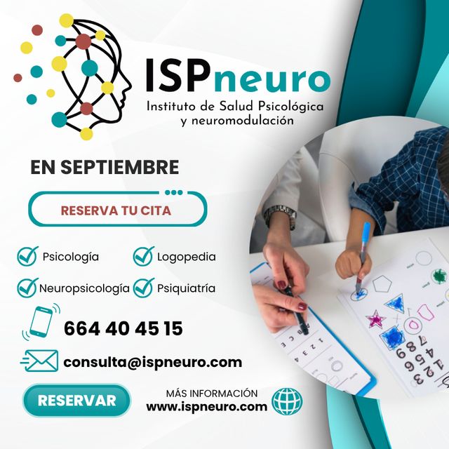 Acercar imagen: ISPneuro Psicología y Neuropsicología Silvia Arévalo