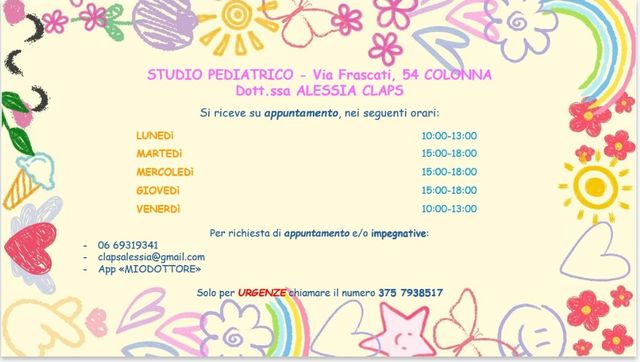 Ingrandire l'immagine: Studio Pediatrico