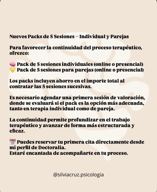 Acercar imagen: Silvia Cruz Psicóloga