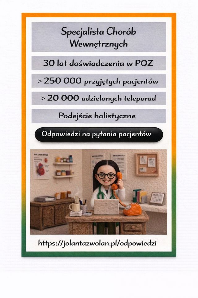 Powiększ obraz: Konsultacja internistyczna telefoniczna