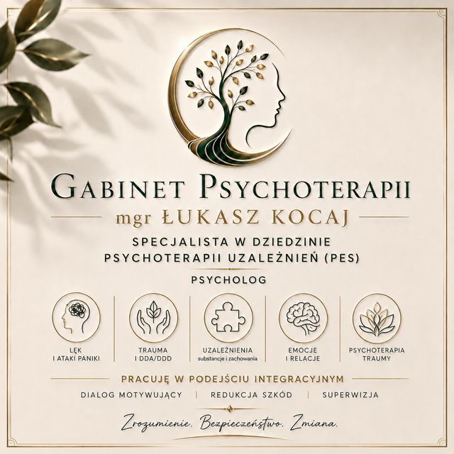 Powiększ obraz: Gabinet Psychoterapii - Łukasz Kocaj