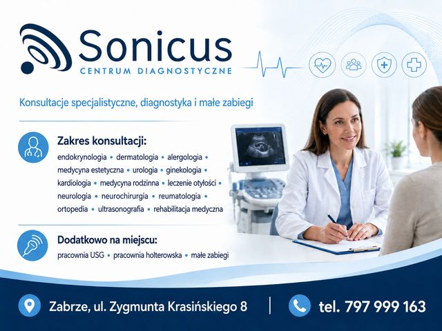 Powiększ obraz: Sonicus Centrum Diagnostyczne