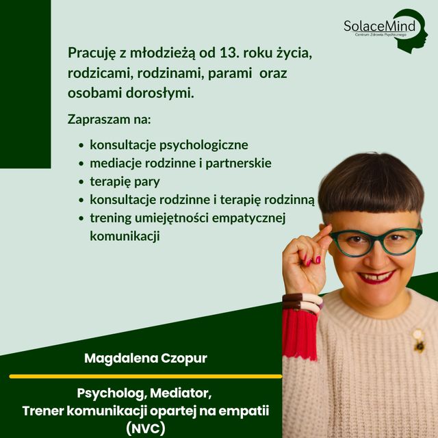 Powiększ obraz: SolaceMind Centrum Zdrowia Psychicznego