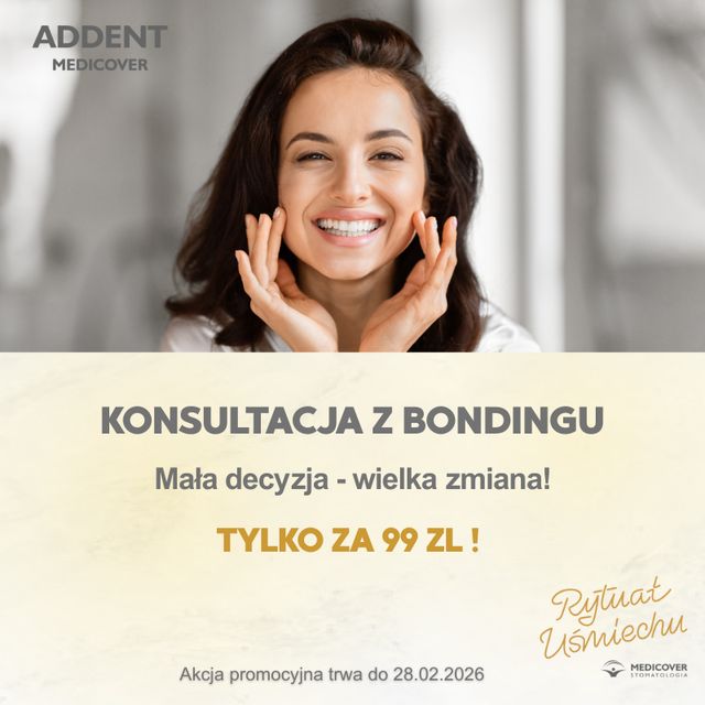 Powiększ obraz: Stomatologia ADDENT Medicover Kraków - Centrum Stomatologii Estetycznej i Ortodoncji
